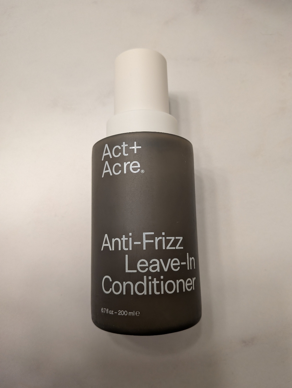 Act+Acre Anti-Frizz Leave-In Conditioner - Gray Bottle
